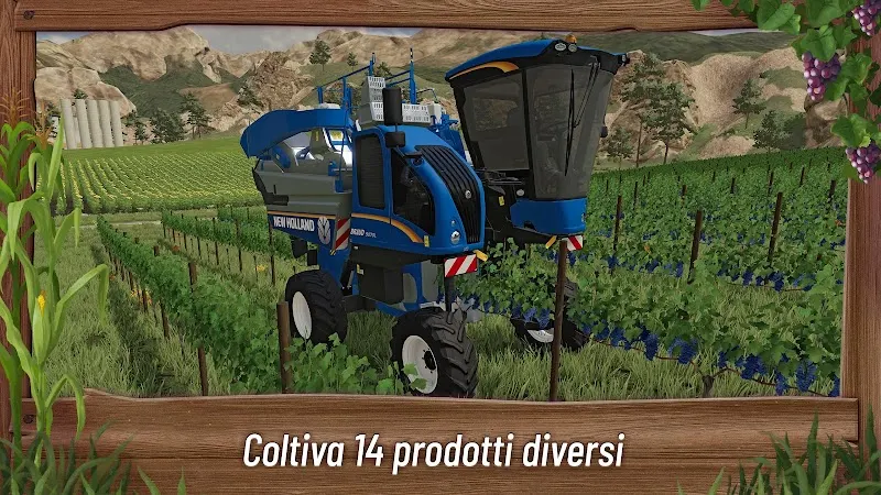 Trattore al lavoro nei campi in Farming Simulator 23