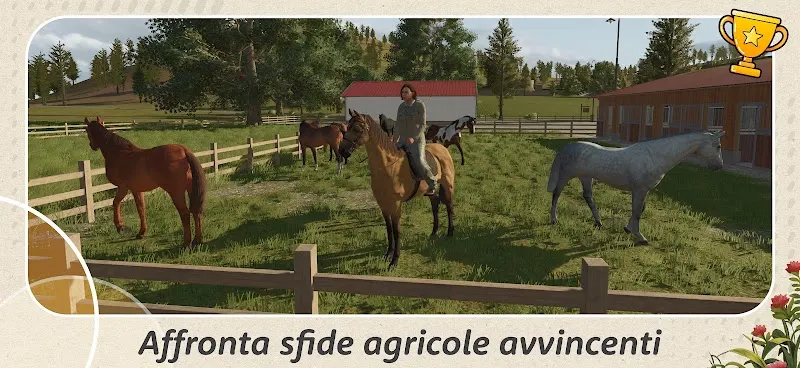 Campi e mezzi agricoli in Farming Simulator 26 Mobile